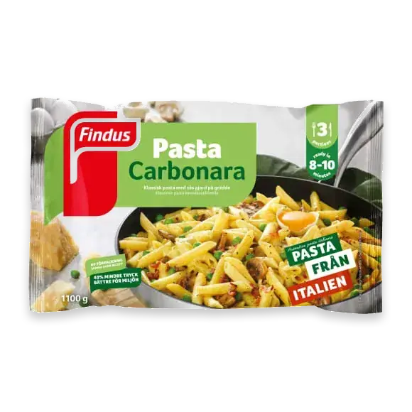 Pasta Carbonar Fryst