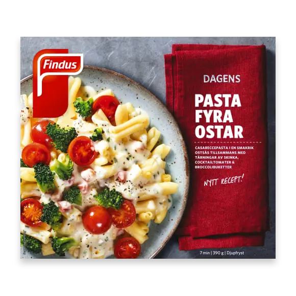 Pasta Fyra Ostar Fryst/ 1 Port