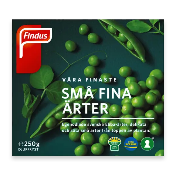 Små Fina Ärter Frysta