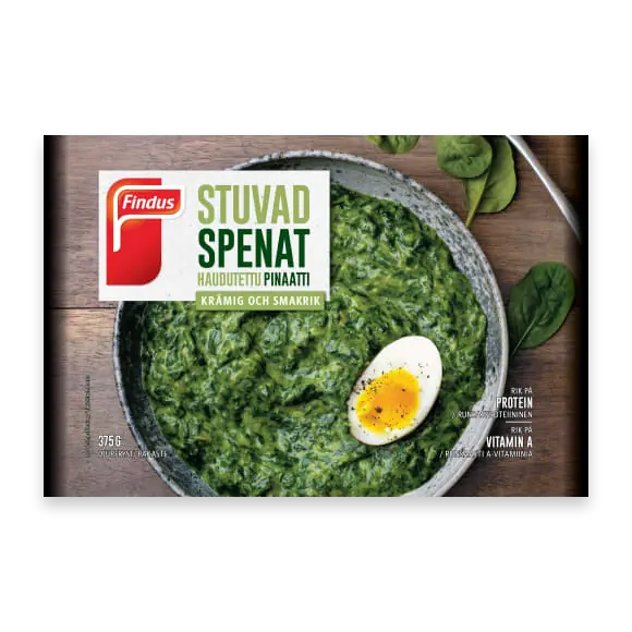 Stuvad Spenat Fryst