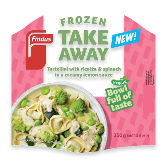 Tortellini Frozen Take Away Fryst/1 Port