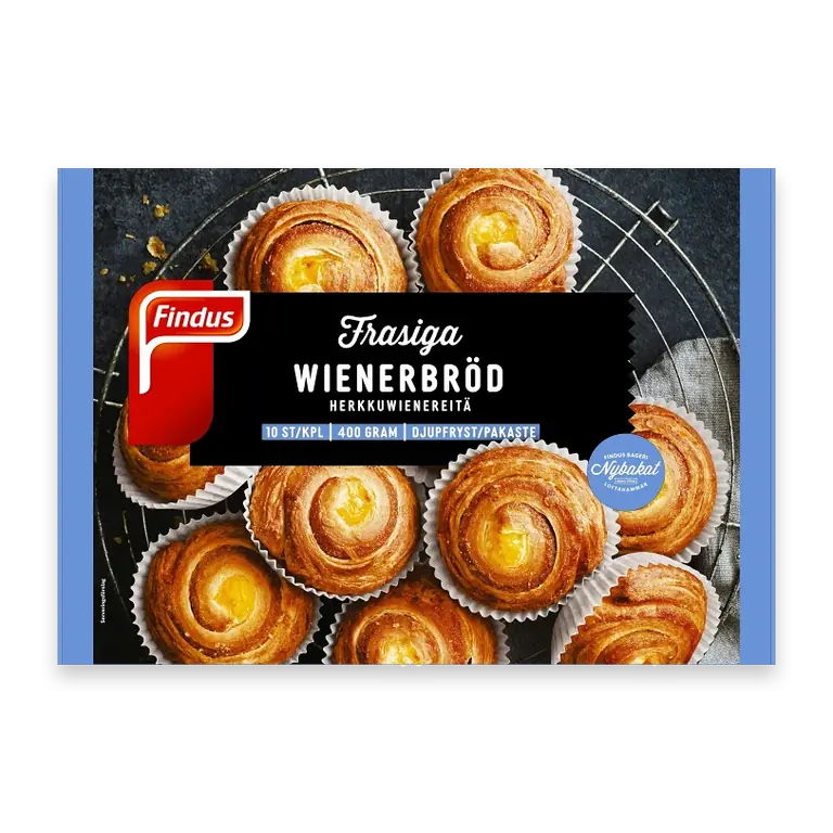 Wienerbröd Fryst 10-p 400g