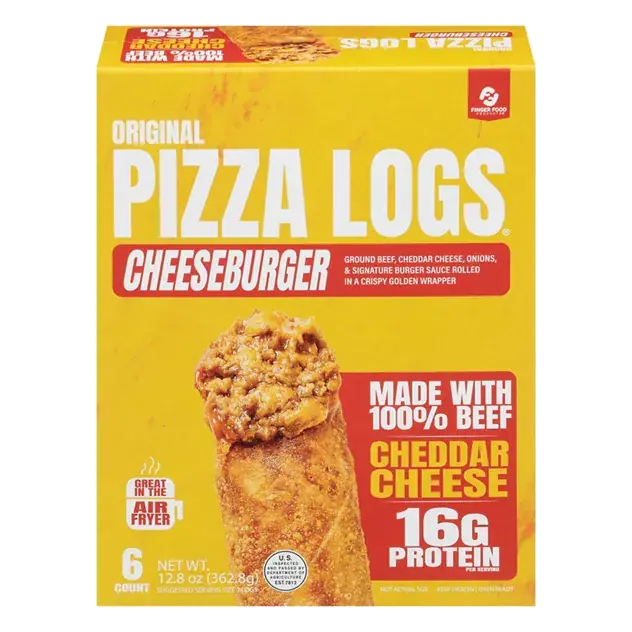 Original Cheeseburger Pizza Logs
