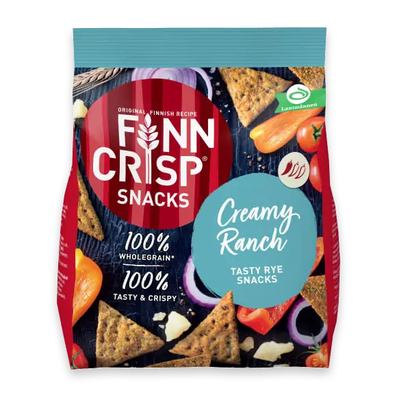 Creamy Ranch Rye Snacks