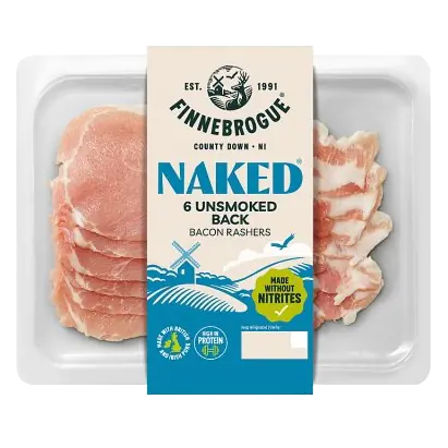 Naked 6 Unsmoked Back Bacon