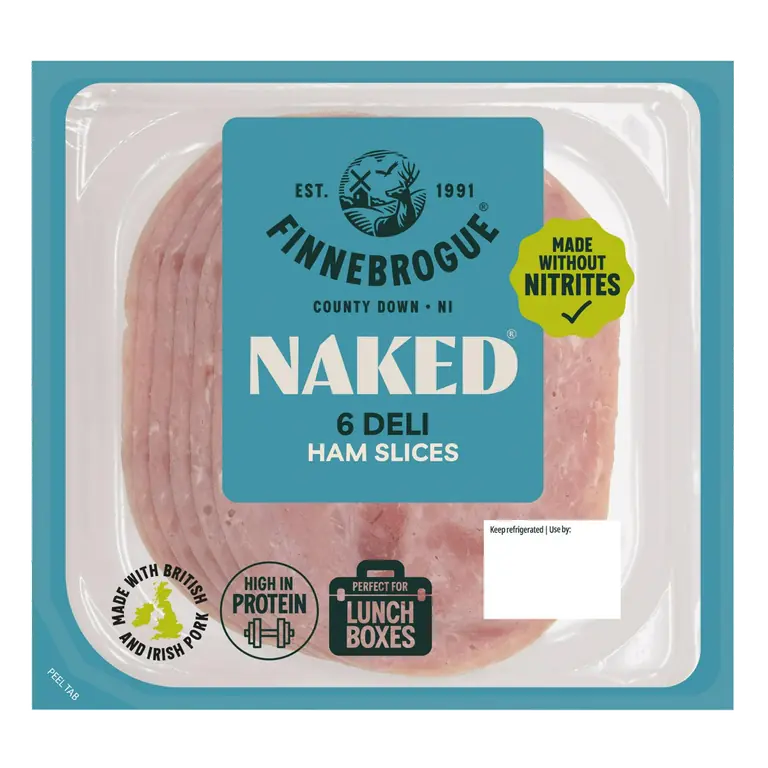Naked Deli Ham Slices x5 100g