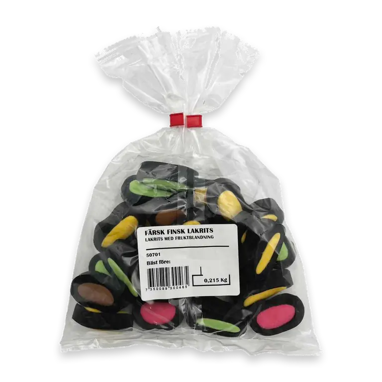 Lakrits Fruktblandning