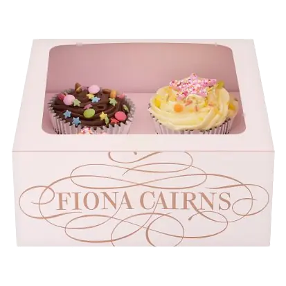 4 Buttercream Topped Cupcakes