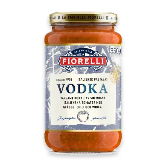 Pastasås Italiensk med Vodka