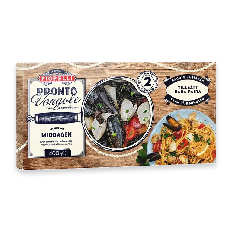 Vongole con pomodorini 400g