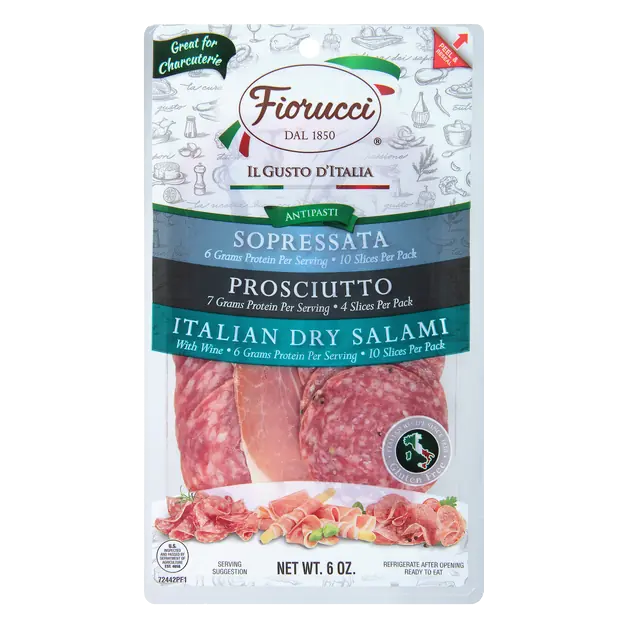 Antipasti Sopressata Prosciutto Italian Dry Salami