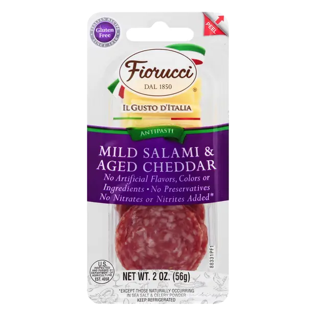 Mild Salami & Aged Cheddar
