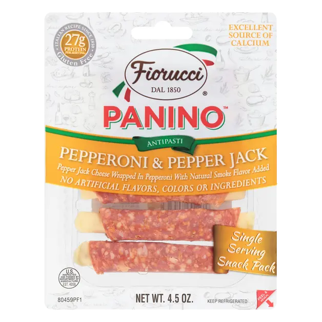 Panino Gluten Free Pepperoni & Pepperjack Antipasti
