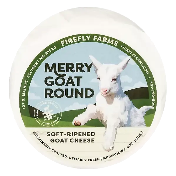 Cheese, Goat, Merry, Soft Ripened