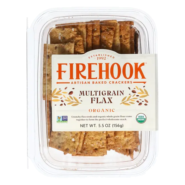 Organic Multigrain Flax Artisan Baked Crackers