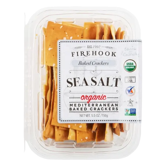 Sea Salt Organic Mediterranean Baked Crackers