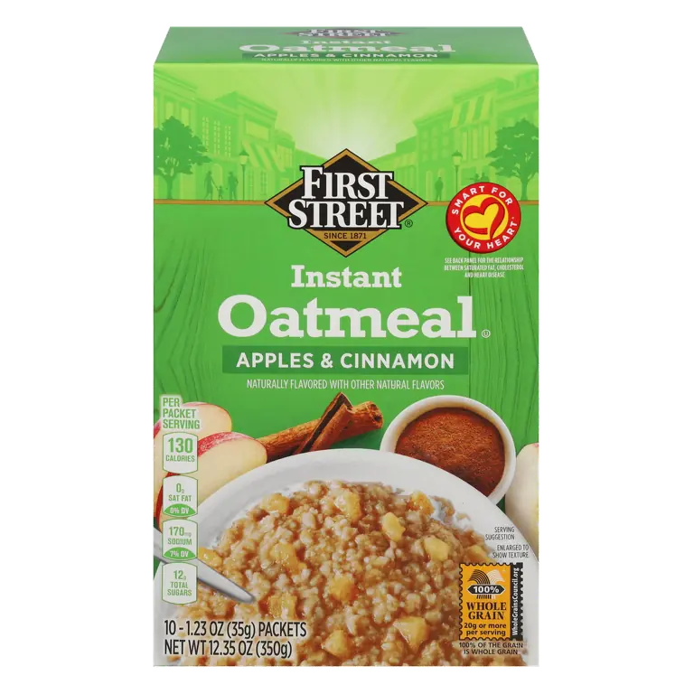 Apples & Cinnamon Instant Oatmeal