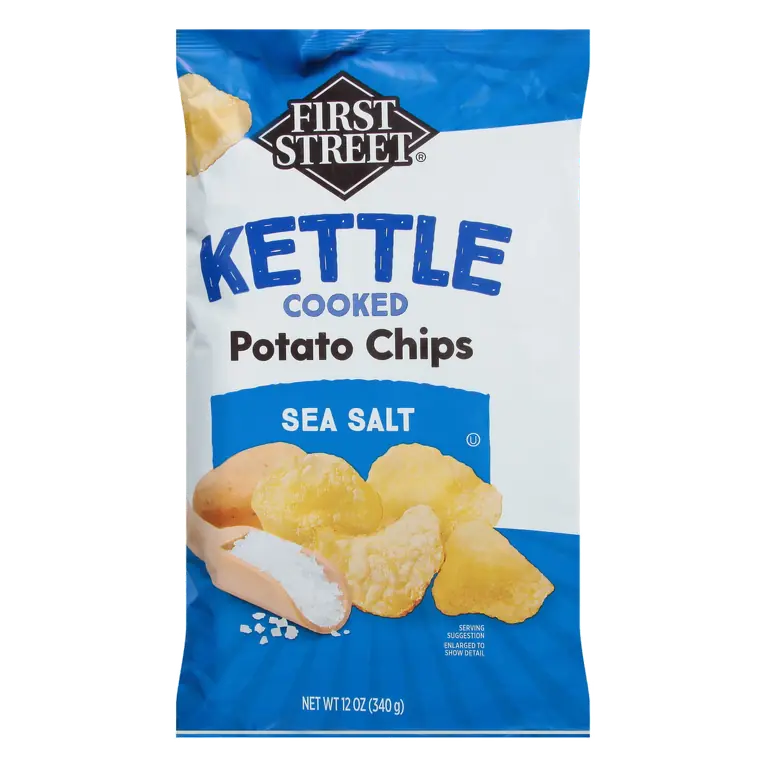 Sea Salt Kettle Cooked Potato Chips