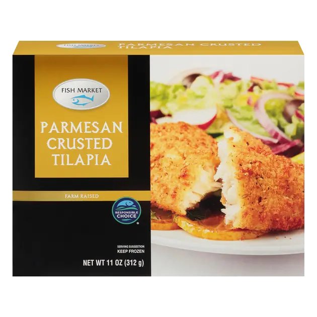 Fish Market Tilapia, Parmesan Crusted