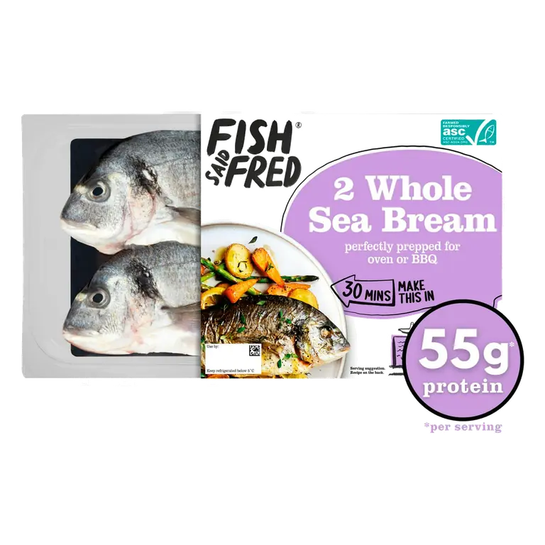 Whole Sea Bream 520g