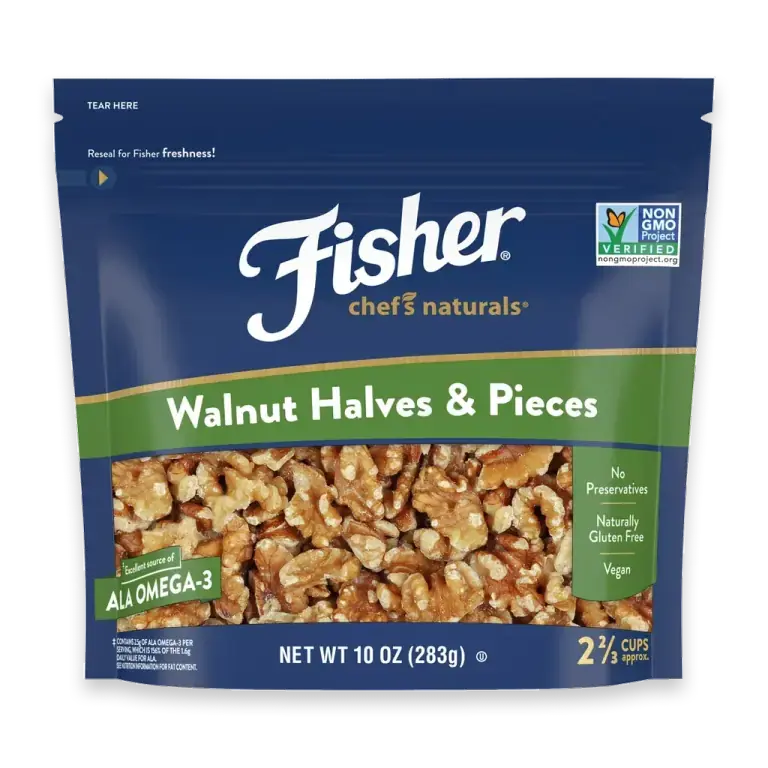 California Grown Unsalted Walnut Halves & Pieces