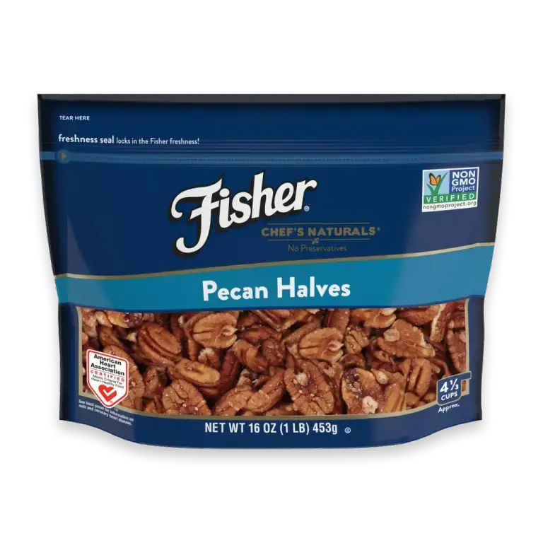 Chef’s Naturals Pecan Halves 16 oz Bag
