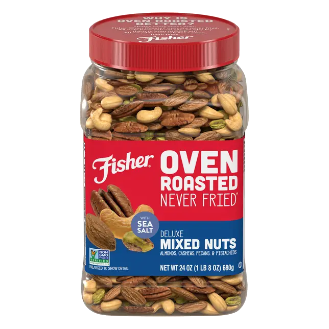 Oven Roasted Deluxe Mixed Nuts with Sea Salt