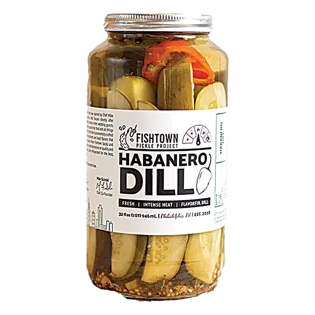 Habanero Dill Pickles