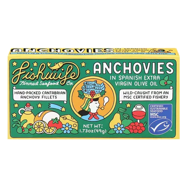 Anchovies in Spanish Extra Virgin Olive Oil