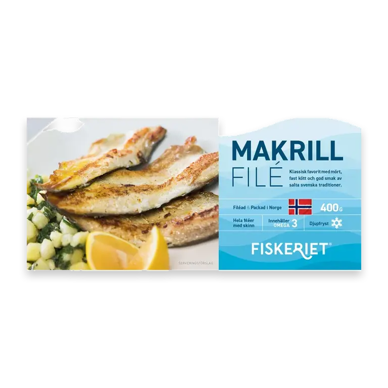 Makrillfilé 400g