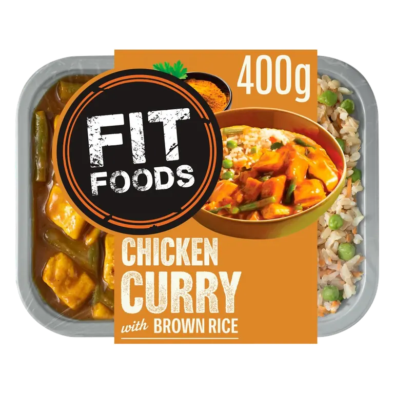 Chicken Curry with Brown Rice 400g