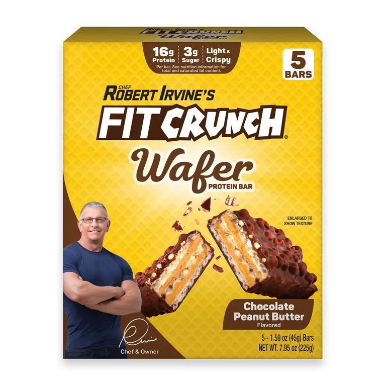 Wafer Chocolate Peanut Butter Protein Bars