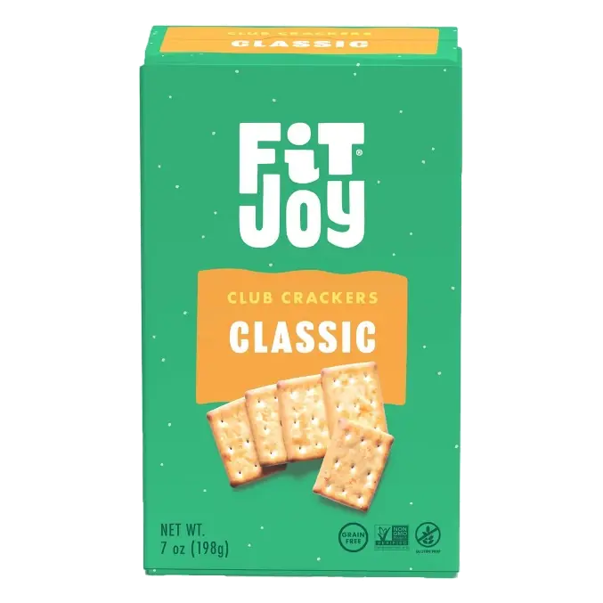 FitJoy Grain Free Classic Club Crackers, 7oz