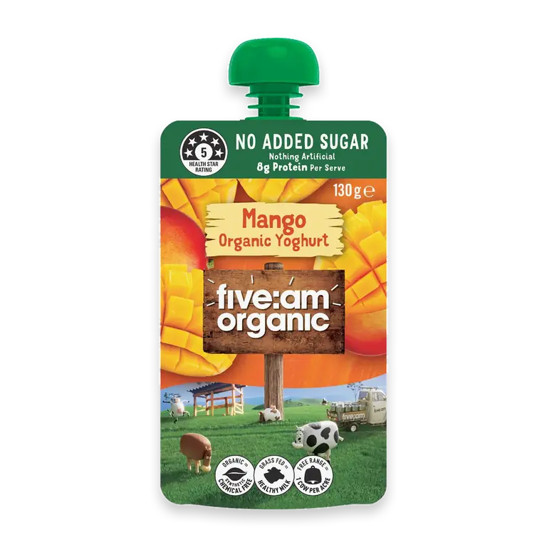 Organic Kids No Added Sugar Pouch Mango