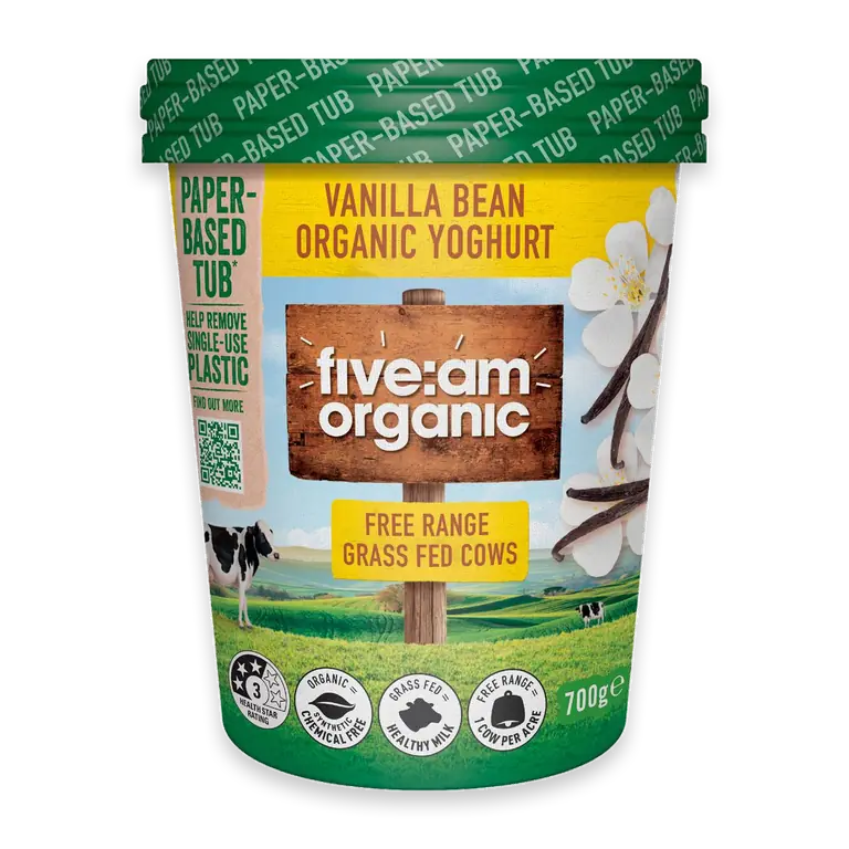 Organic Yoghurt Vanilla Bean