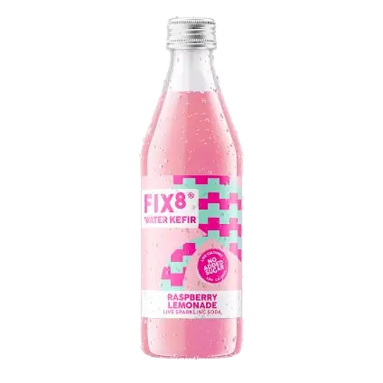 Water Kefir Raspberry Lemonade Live Sparkling Soda