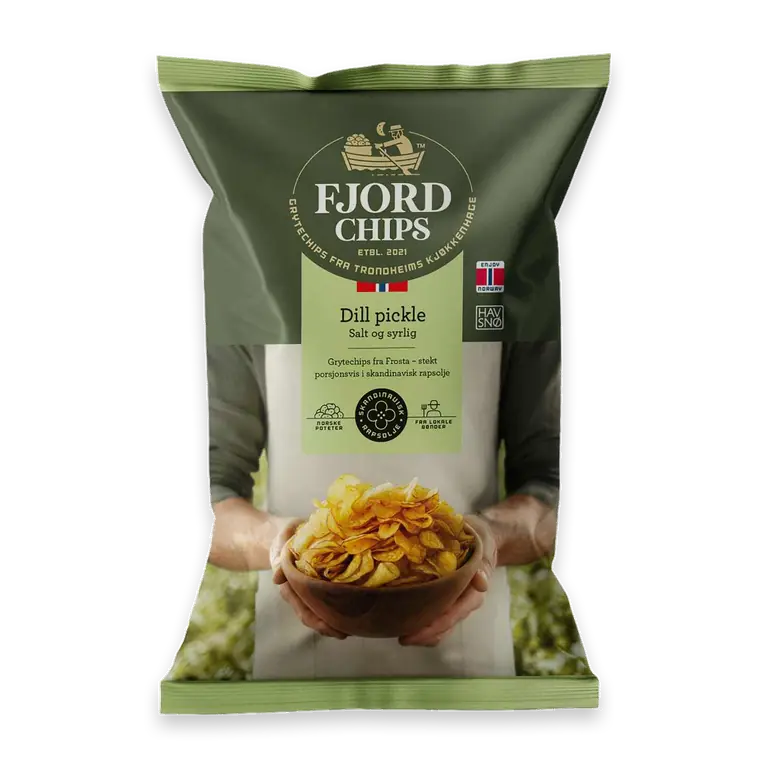 Chips Dill & saltgurka