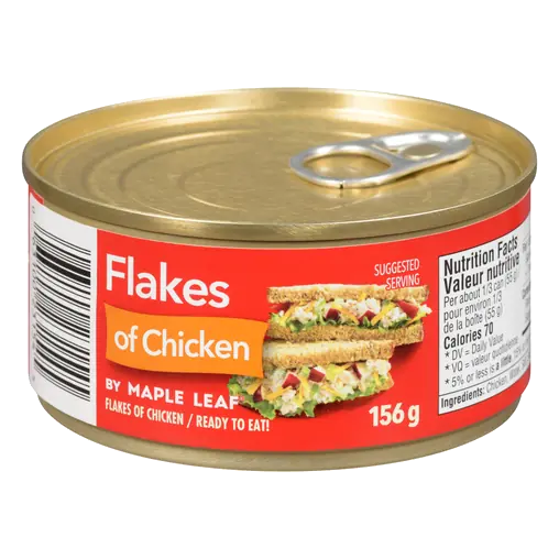 Maple Leaf Flakes of Chicken 156 g