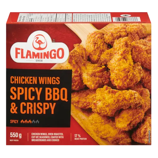 Frozen Chicken Wings Crispy & Spicy 550 g
