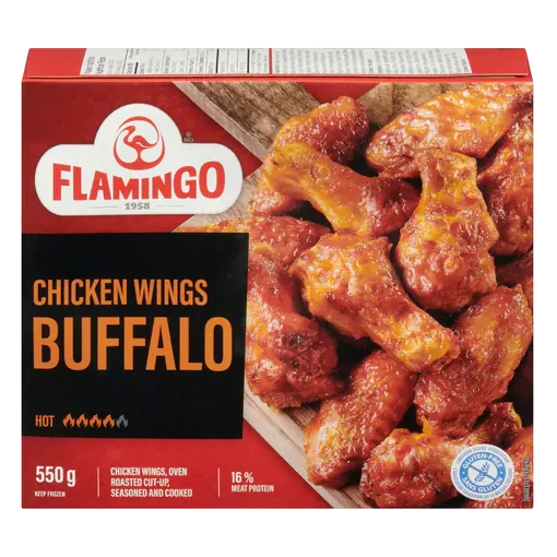 Gluten-Free Frozen Chicken Wings Buffalo 550 g