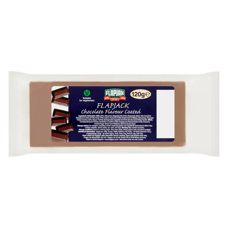 Flapjax Flapjack Chocolate Flavour Coated 120g