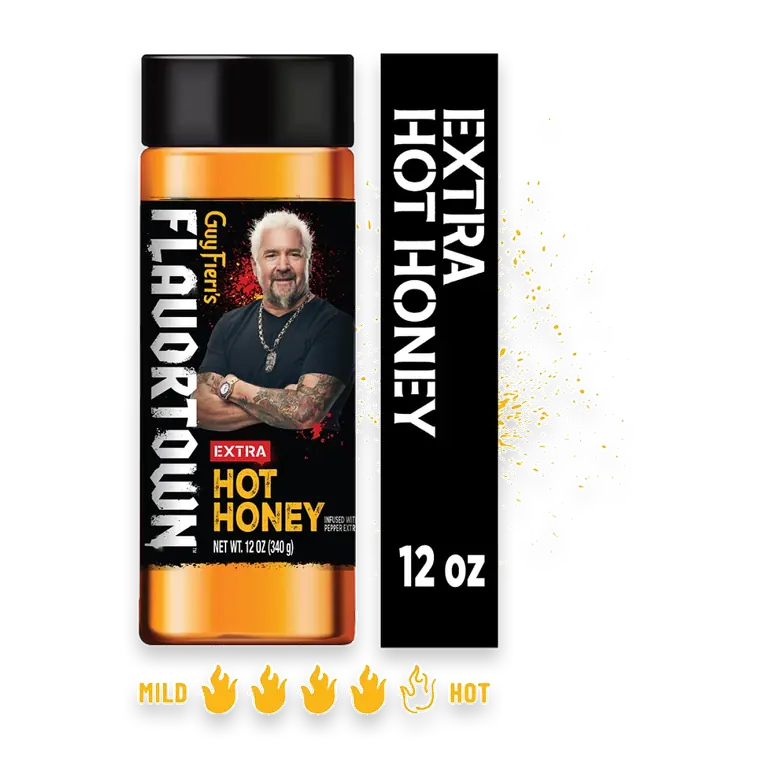 Guy Fieri's Flavortown Extra Hot Honey 12 oz