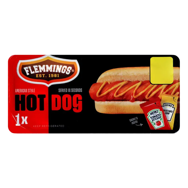 Flemmings 1 American Style Hotdog 118,5g