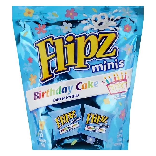Pretzels, Birthday Cake Covered, Minis