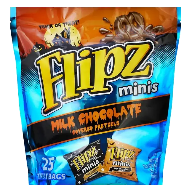 Pretzels, Milk Chocolate Covered, Minis, Treat Bags