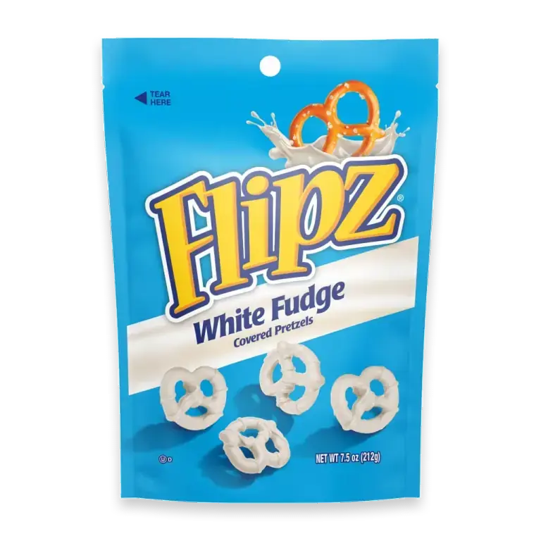 White Fudge Covered Pretzels
