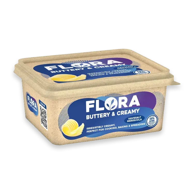 Buttery & Creamy Havssalt växtbaserad 79% 600g