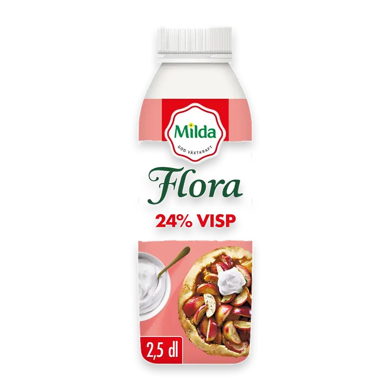 Gräddalternativ Visp Låglaktos 24% 250ml