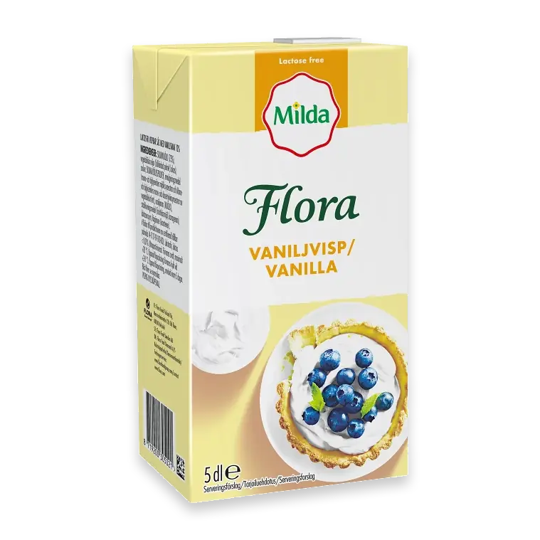 Vaniljvisp 12% Laktosfri 500ml