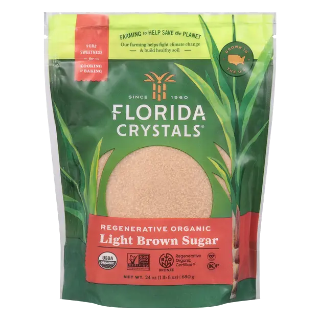Regenerative Organic Light Brown Sugar